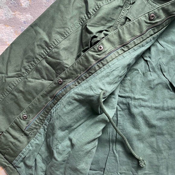 NWT pact Woven Twill Safari Jacket in Hunter Green - Small - Picture 9 of 9